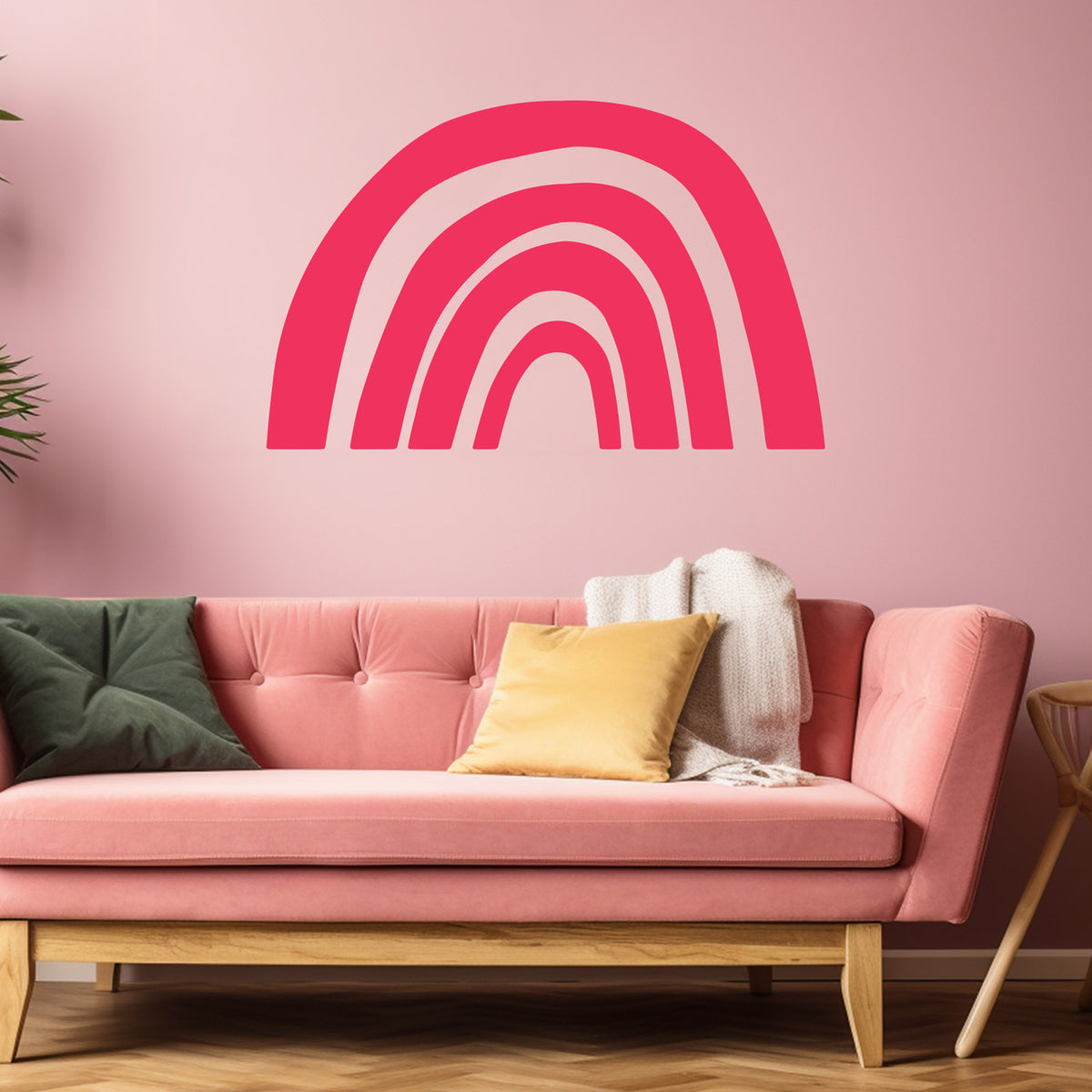 Boho Rainbow Wall Decal