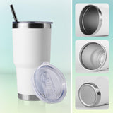 Custom Engraved Father's Day 30 oz Stainless Steel Tumbler Personalized Drinkware with Bulk Discounts