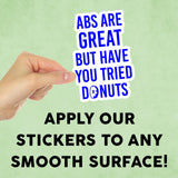 Abs Are Great Mini Sticker 