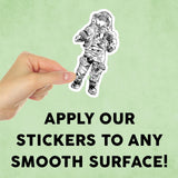 Astronaut Mini Sticker