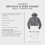 Lake Erie Love - Shores and Islands Ohio - Women's Storm Sponge Fleece Cropped Hoodie