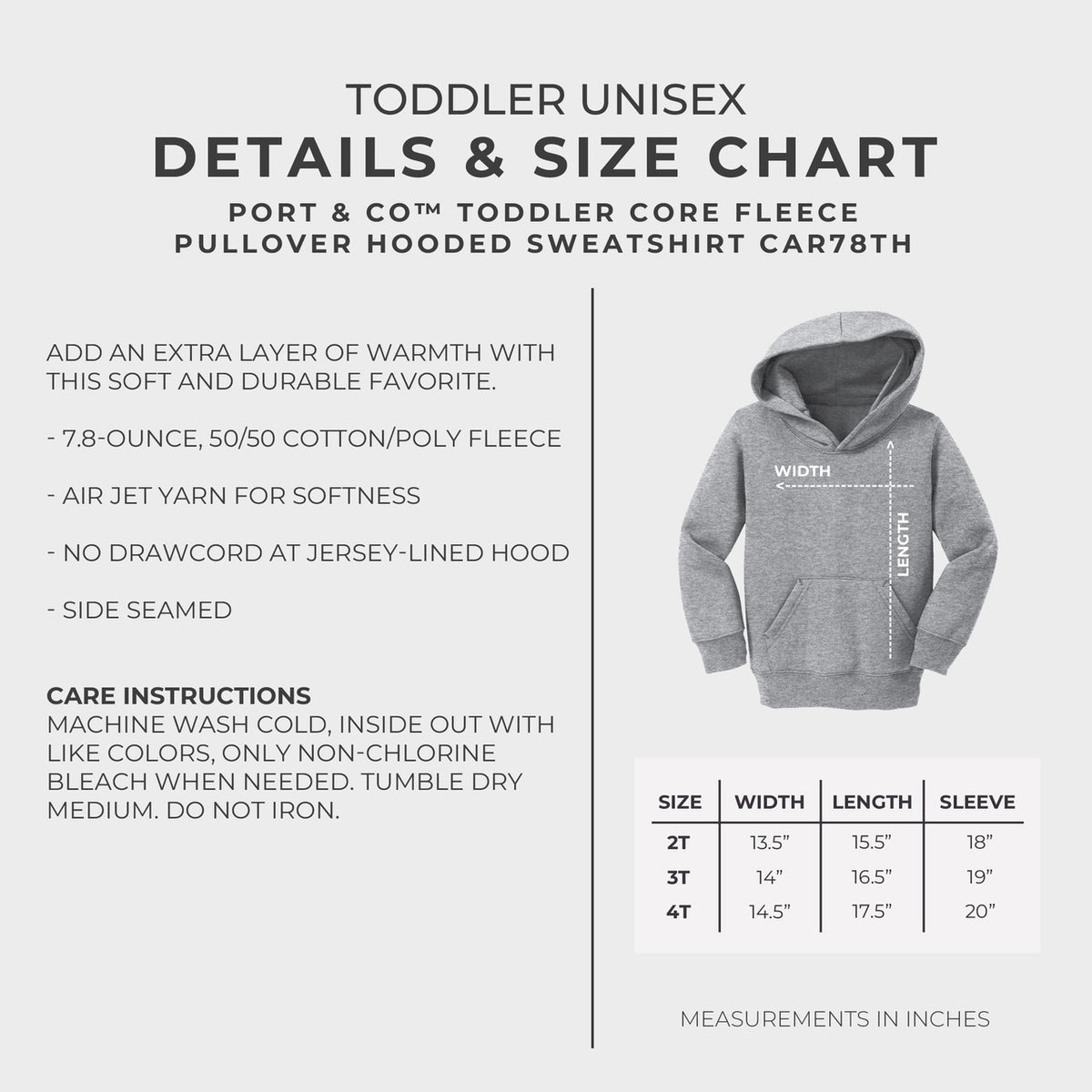 Tiffin Columbian Tornadoes Pennant Flag Navy Toddler Hoodie