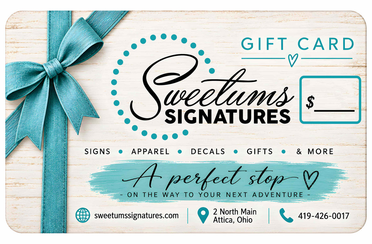 Sweetums Signatures Gift Card
