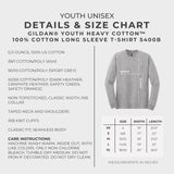 Tiffin Middle School Gildan® Heavy Cotton™ 100% Cotton Long Sleeve T-Shirt