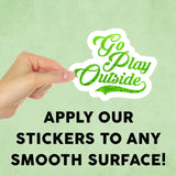 Go Play Outside Mini Sticker