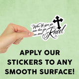 Kneel Mini Sticker