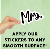 Mrs. Mini Sticker