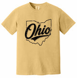 Ohio Retro Unisex Mustard T-Shirt