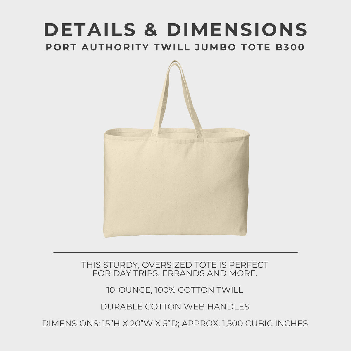 Lake Erie Love - Shores and Islands Ohio - Jumbo Twill Tote