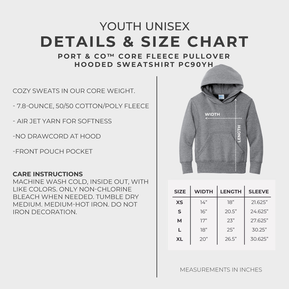 Tiffin Cross Country 2025 Basic Youth Hoodie