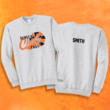 Seneca East Cheer Ash Unisex Crewneck Sweatshirt