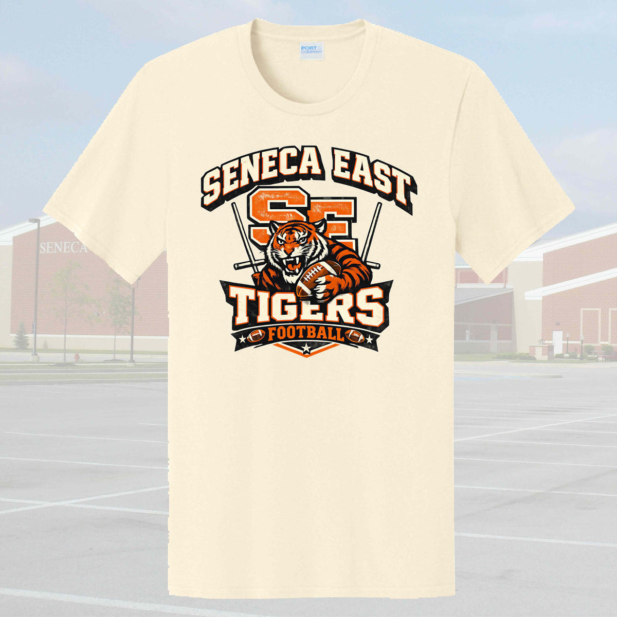Seneca East Tigers Football Adult Unisex T-Shirt