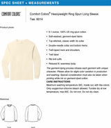 Lake Erie Love - Unisex Heavyweight Ring Spun Ivory Long Sleeve