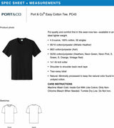 Seneca East Tigers Youth - Adult Black T-Shirt