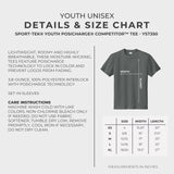 NWO Rampage Youth Unisex Sport-Tek® PosiCharge® Competitor™ Tee - Carolina Blue