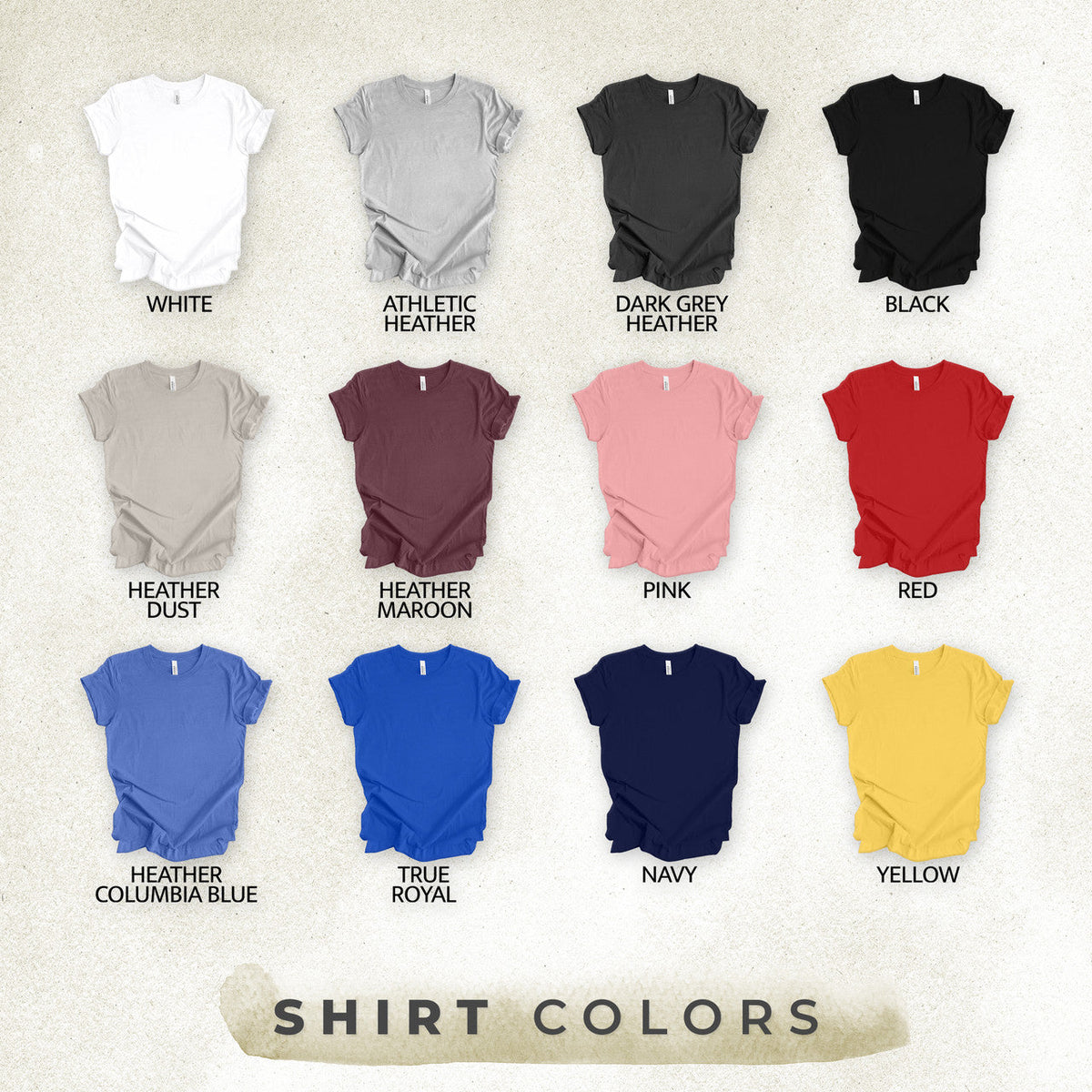 Custom Logo Artwork Basic Unisex T-Shirt - Infant / Toddler / Youth / Adult - Bulk Pricing