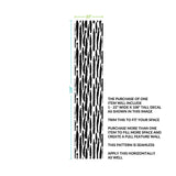 Abstract Brush Pattern Wall Decal
