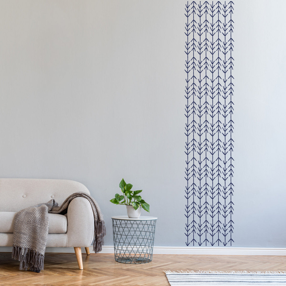 Arrow Pattern Wall Decal