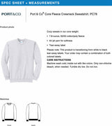 Seneca East All Sports Ash Crew Sweatshirt