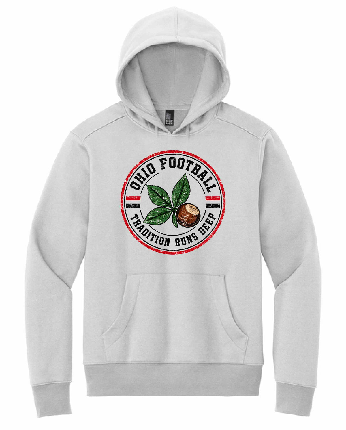 Ohio Football - Unisex Ash Hoodie