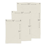 Custom Family Names Christmas Tree Canvas Banner