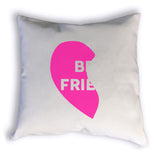 Best Friends Heart Pillow Set