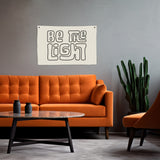 Be The Light Canvas Banner