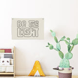 Be The Light Canvas Banner
