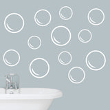 Bubbles Wall Decals Large Sample Image