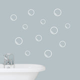 Bubbles Wall Decals Small Sample Image