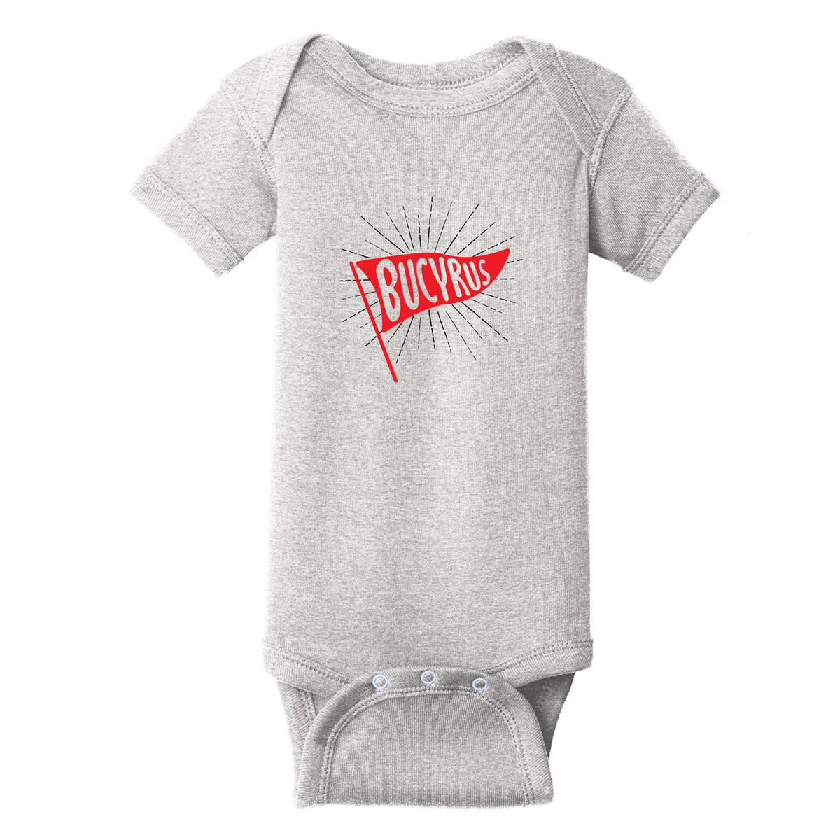 Bucyrus Pennant Infant Bodysuit T-Shirt