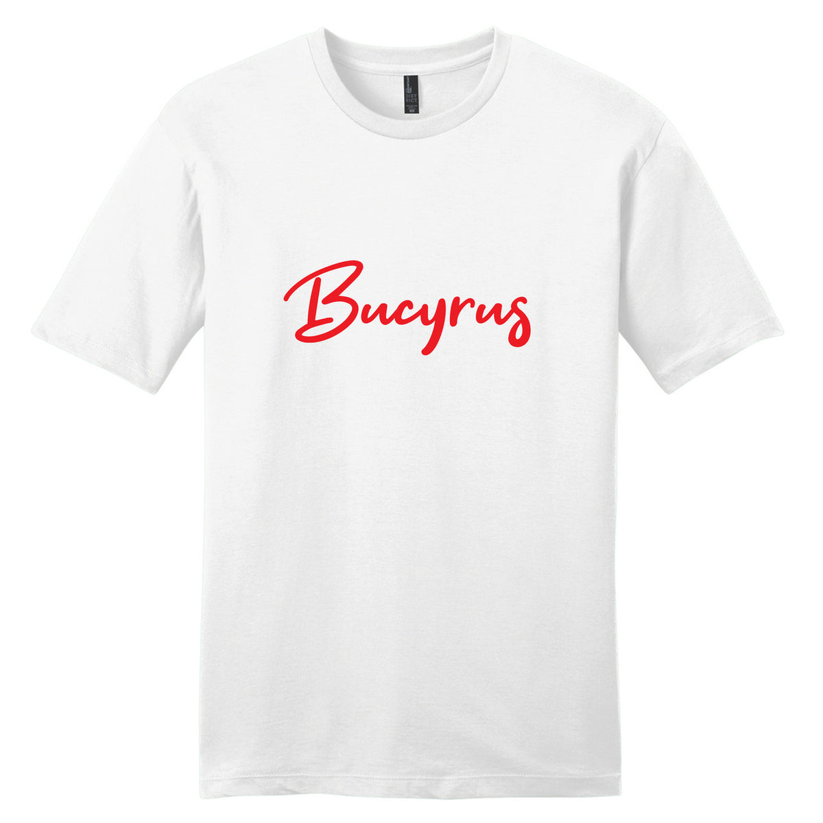 Bucyrus Script Adult Unisex T-Shirt
