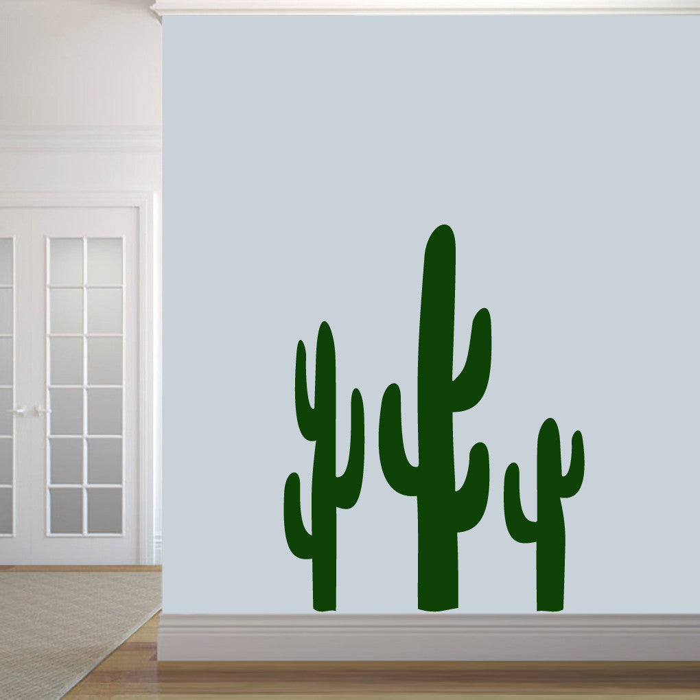 Cactuses Wall Decals Medium Sample Image