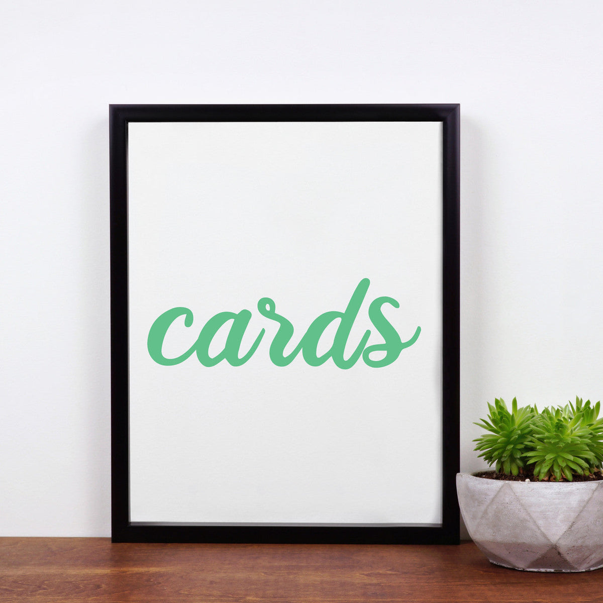 Cards Wall Decal Sample Image