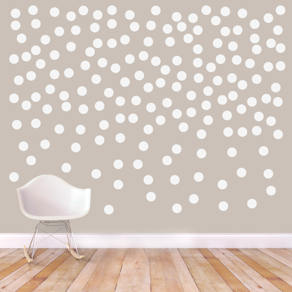 Confetti Dots Wall Decals 3" Confetti Dots Sample Image