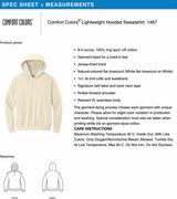 Seneca East Football Ivory Adult Unisex Hoodie