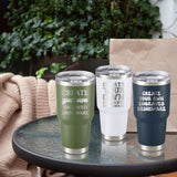 Create Your Own Custom Engraved 30 oz Stainless Steel Tumbler Personalized Drinkware with Bulk Discounts