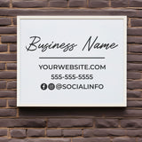Create Your Own Script Business Logo Decal