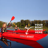 Custom Boat Name Decal