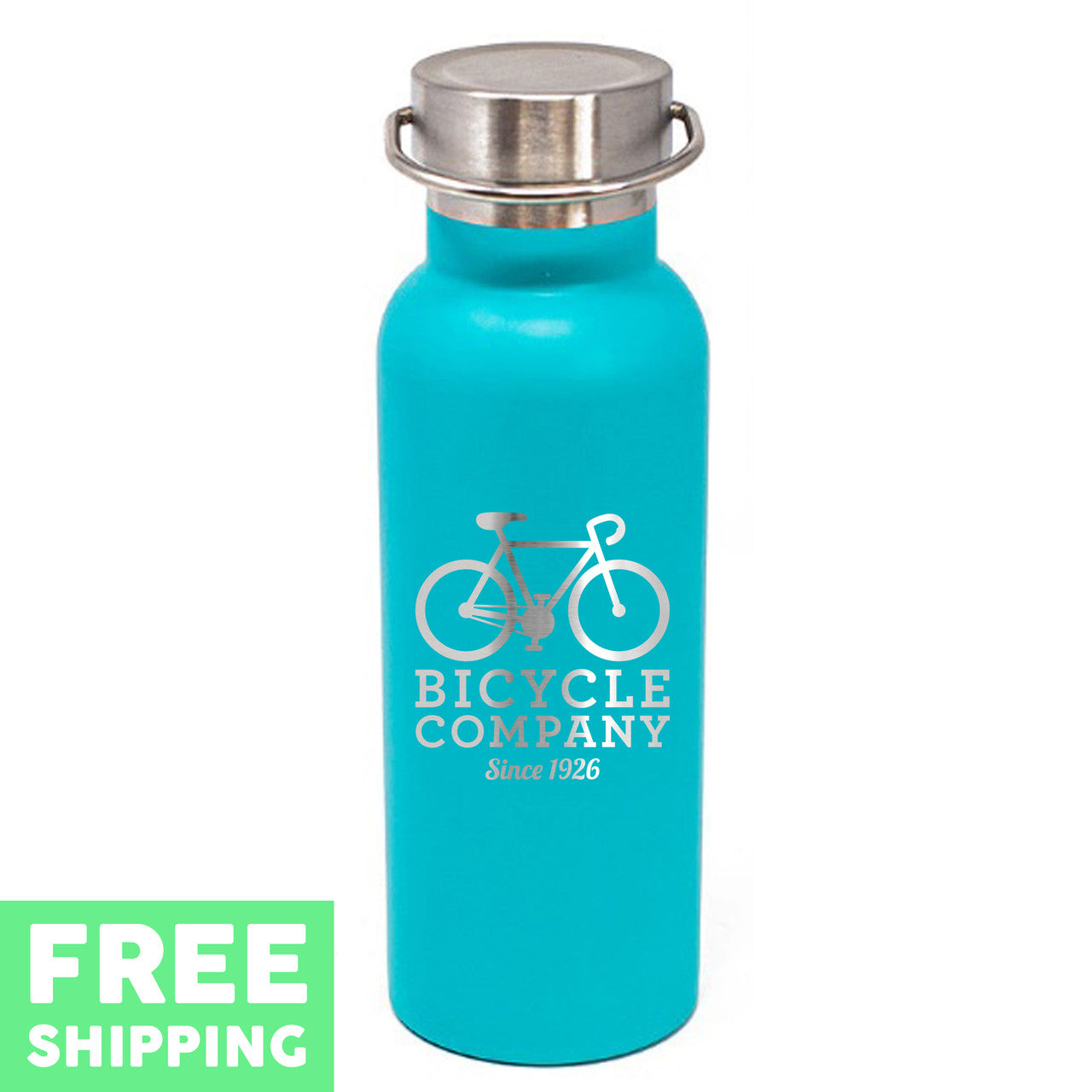 Custom Business Logo Engraved 17 oz. Stainless Bottle