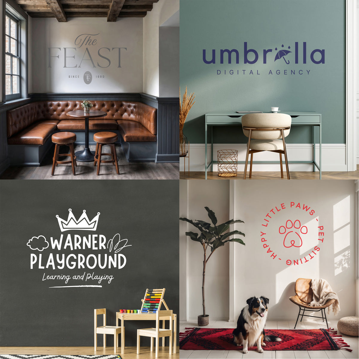 Custom Business Logo Wall Decal