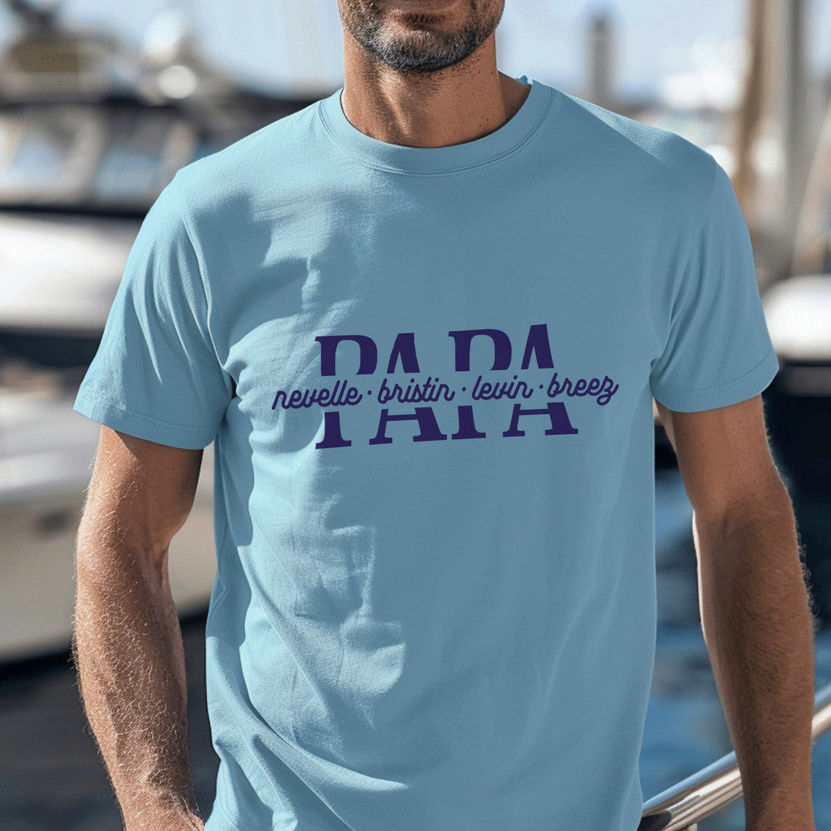 Custom Father's Day Basic Unisex T-Shirt