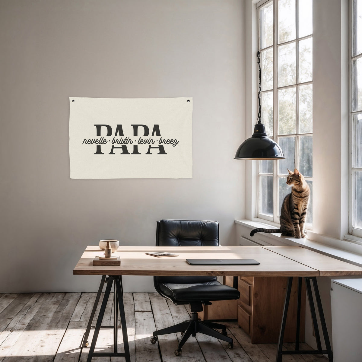 Custom Father's Day Canvas Banner