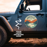 Custom Full Color Printed Business Logo Vehicle Decal