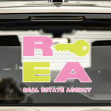 Custom Full Color Printed Business Logo Vehicle Decal