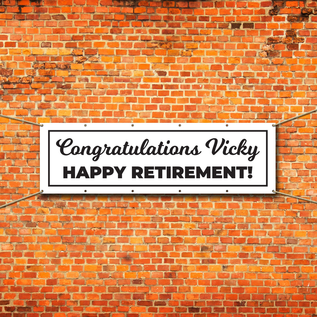 Happy Retirement Banner