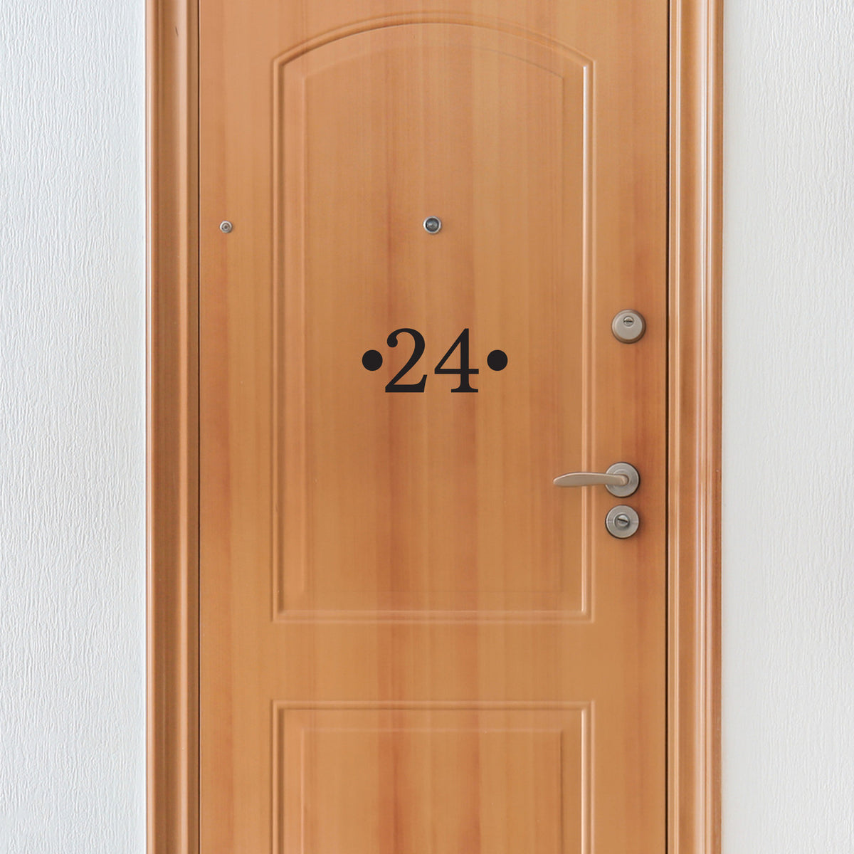 Custom House Number Wall Decal