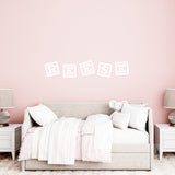 Custom Kids Letter Block Name Wall Decal