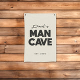 Custom Man Cave Canvas Banner