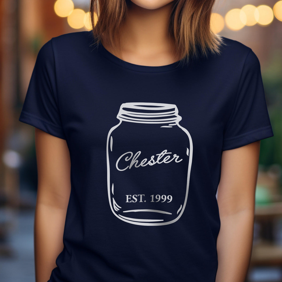 Custom Mason Jar Basic Unisex T-Shirt